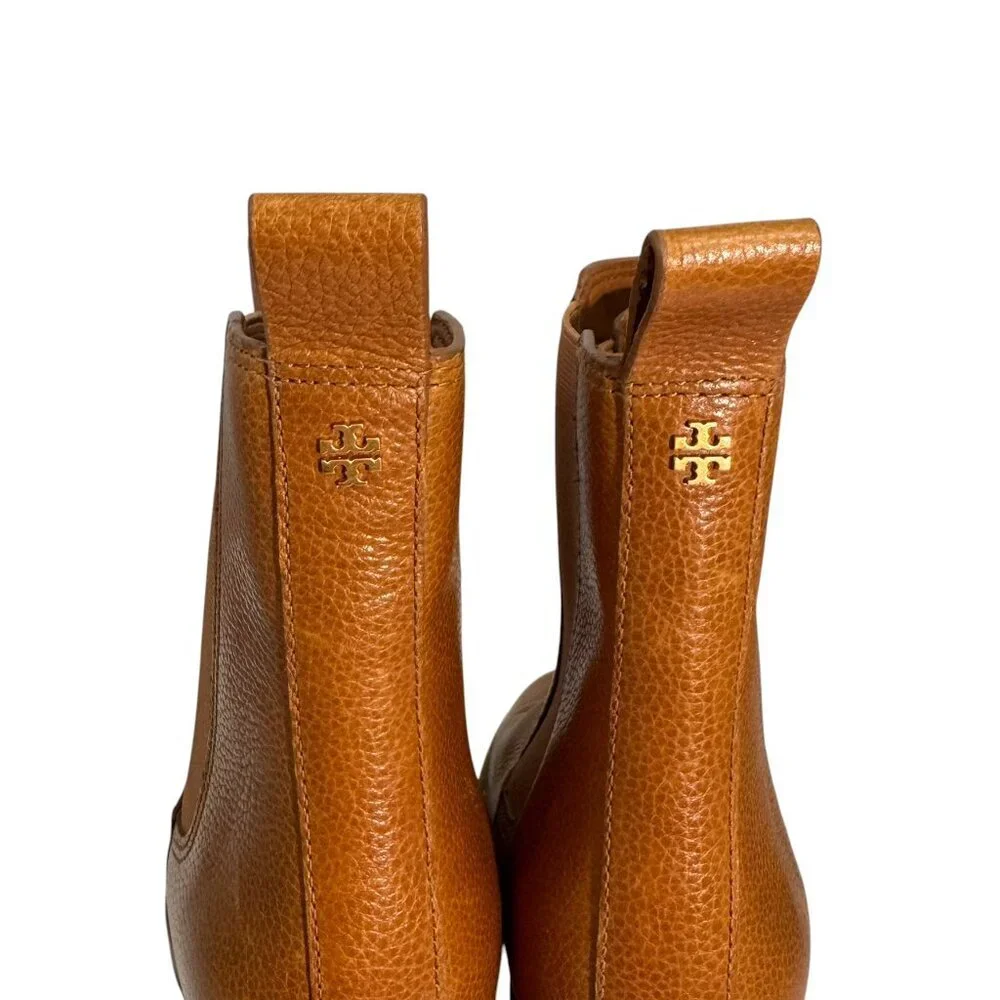 Tory Burch Carson 70mm Lug Sole Boot in Toasted Caramel Size‎ 11 Women NEW $458